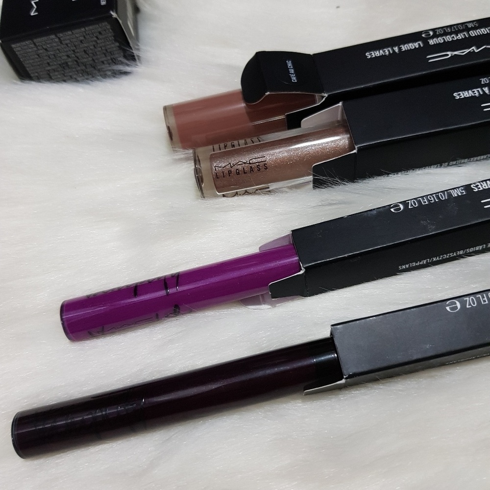 3 Authentic MAC lippies (explicit sold)
